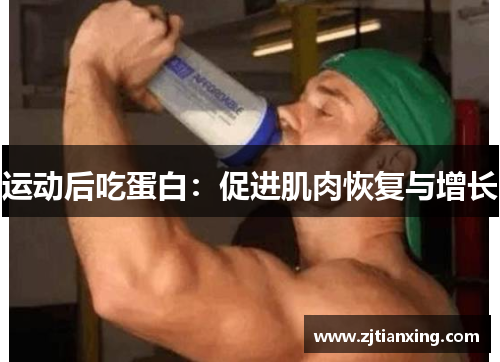 运动后吃蛋白：促进肌肉恢复与增长